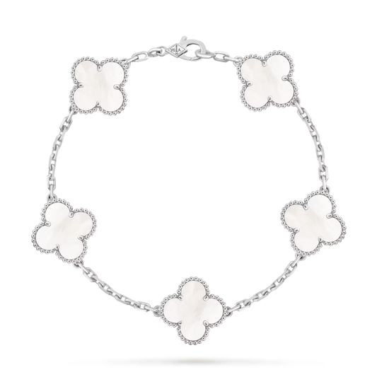 Pearl Clover Bracelet