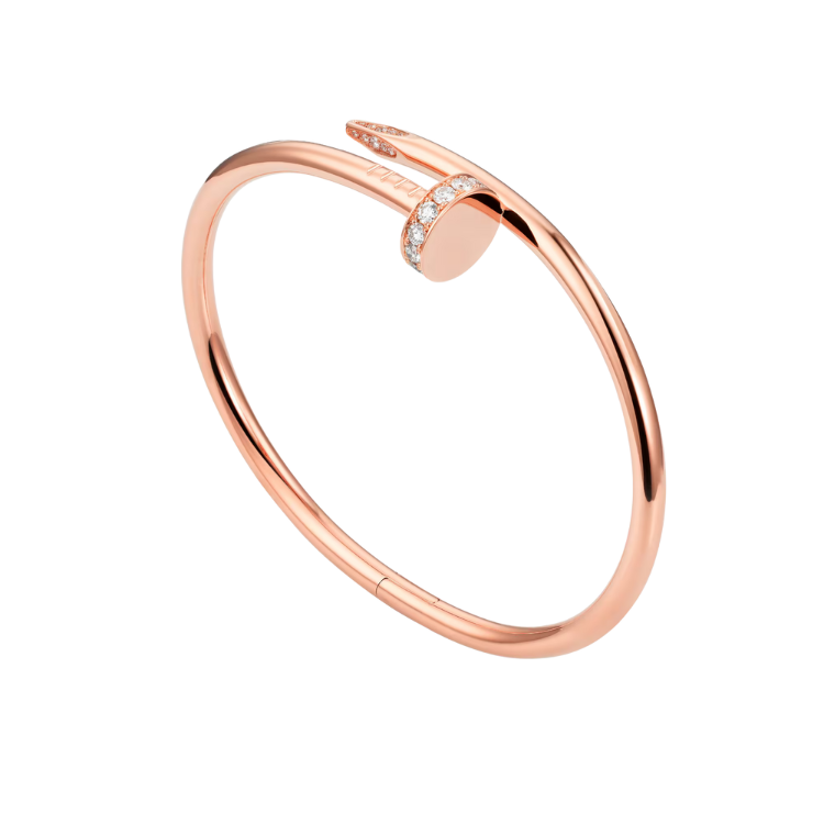 Diamond Nail Bracelet