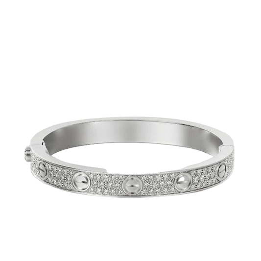 Iced Out Screw Bracelet