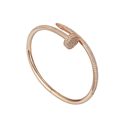 Iced Out Nail Bracelet