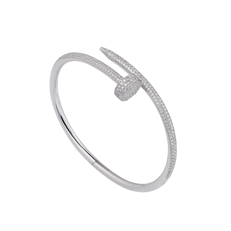 Iced Out Nail Bracelet