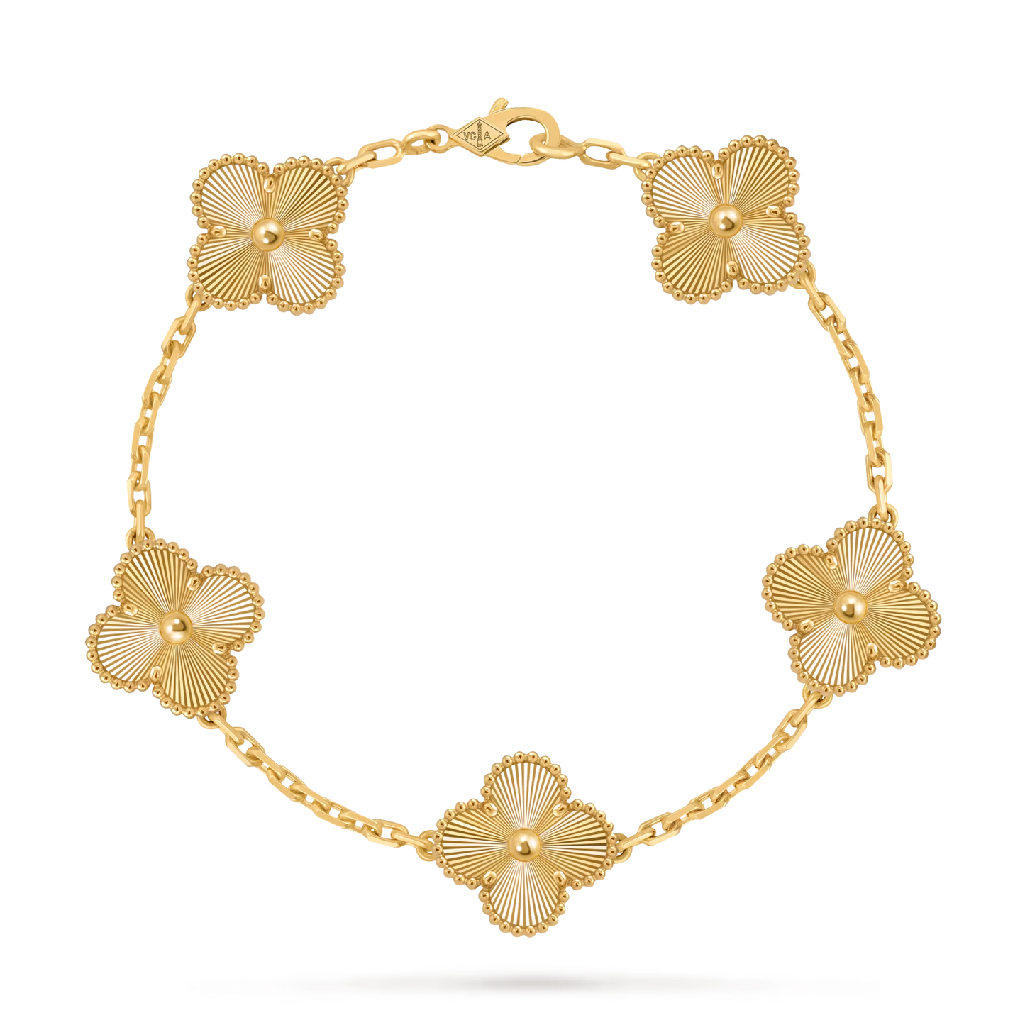 Gold Clover Bracelet