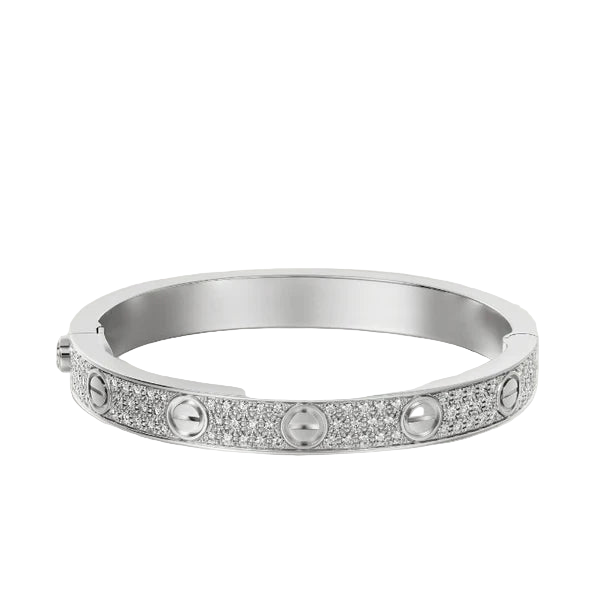 Iced Out Screw Bracelet