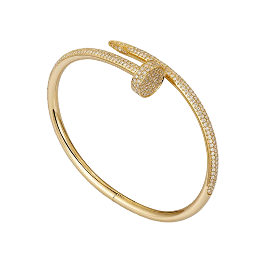 Iced Out Nail Bracelet